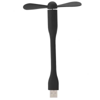 Міні вентилятор для комп'ютера USB / Чорний