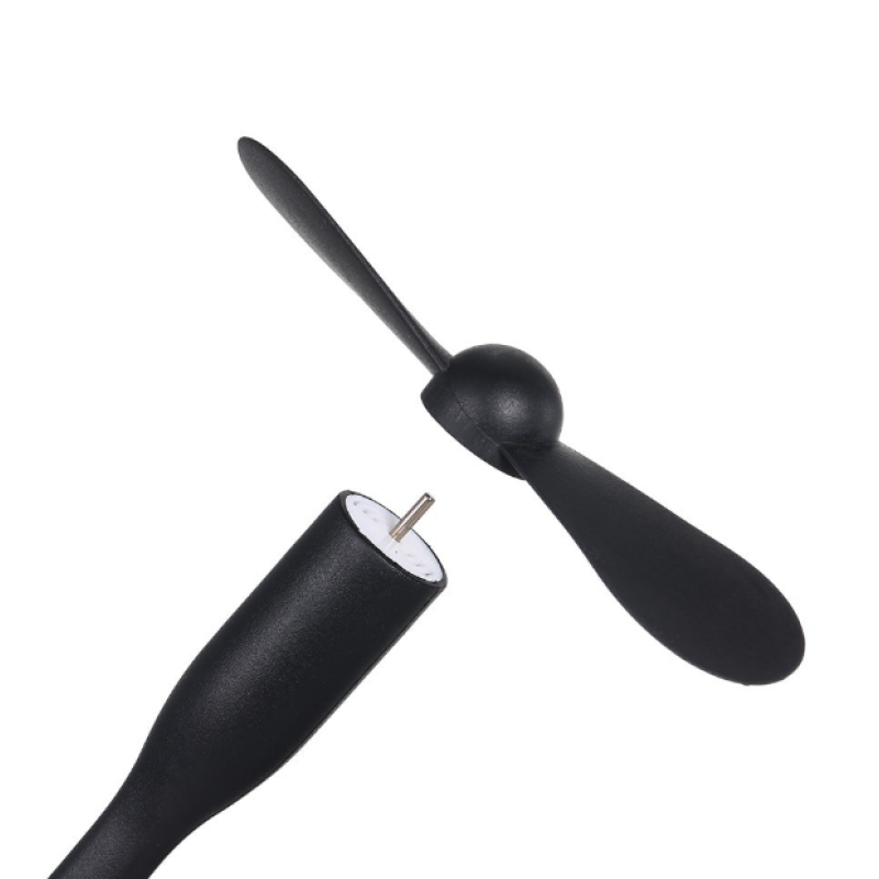 Мини вентилятор для компьютера USB / Черный