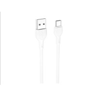 Кабель Type-c - USB  XO-NB200 для смартфонів Xiaomi Redmi Note 8 \ Xiaomi Redmi Note 8 Pro \ 1 метра \ Білий