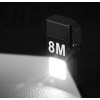 Запальничка спіральна 6002 M8 з LED-ліхтариком / Чорна