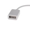 Переходник в машину AUX USB / Белый