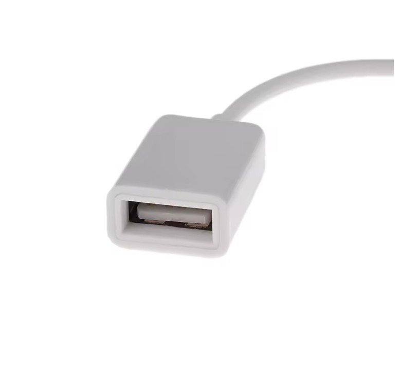Переходник в машину AUX USB / Белый