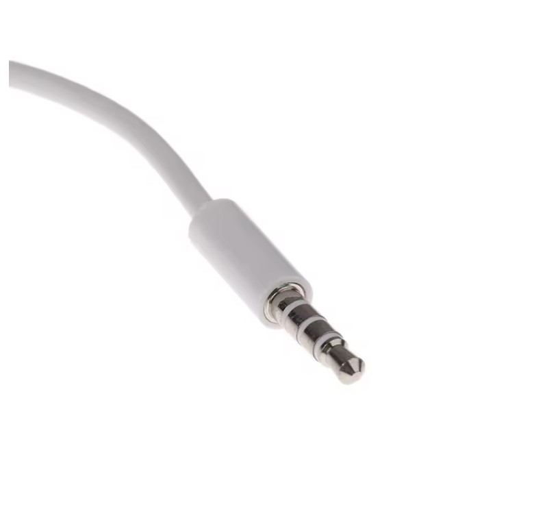 Переходник в машину AUX USB / Белый