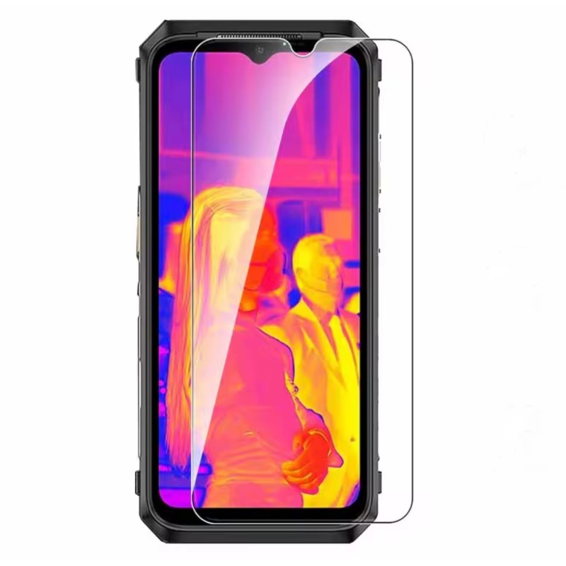 Закаленное защитное стекло на Ulefone Armor 21 (Вид 2) / Прозрачное