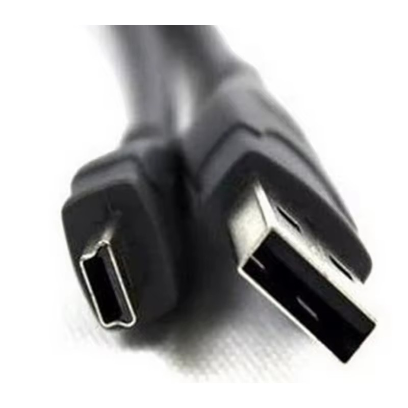 Кабель Mini - USB для плеєрів, колонок, відеореєстраторів / 2 метра / Чорний