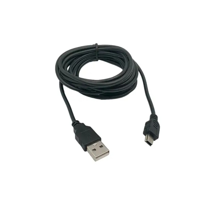 Кабель Mini - USB для плеєрів, колонок, відеореєстраторів / 2 метра / Чорний