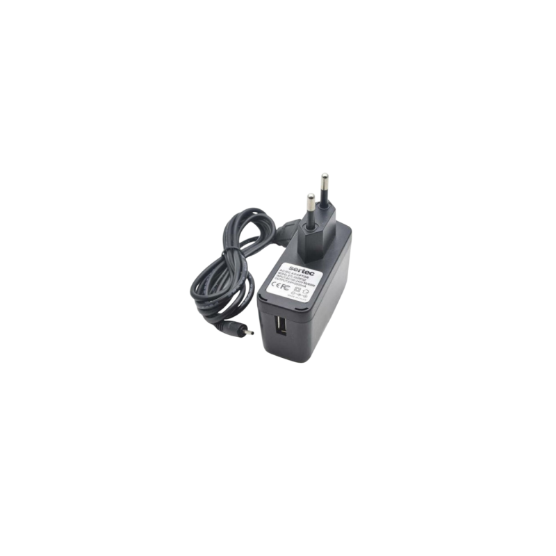 Сетевое зарядное устройство Sertec ST-T1 для Nokia 5V 2A (2 mm.) / Sertec ST-T1 / Черное