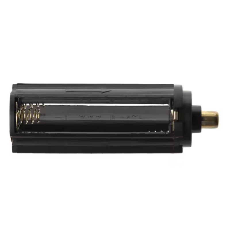 Пластиковый держатель 3 шт. батареек AAA для фонарика