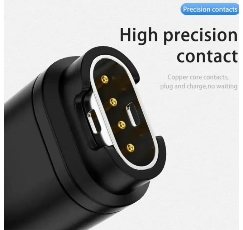 Перехідник Lightning (iphone) - Garmin (кутовий, тип С) для зарядки годинників Garmin