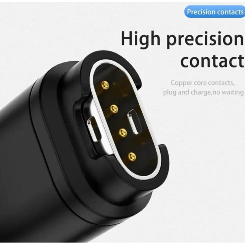 Переходник Lightning (iphone) – Garmin (угловой) для зарядки часов Garmin