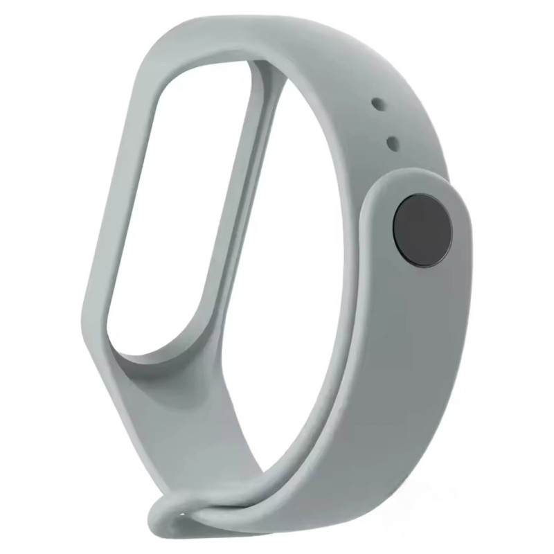 Ремешок на умный браслет Xiaomi Mi Band 6 / Серый