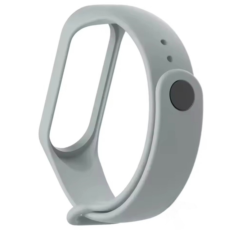 Ремінець на розумний браслет Xiaomi Mi Band 5 / Сірий