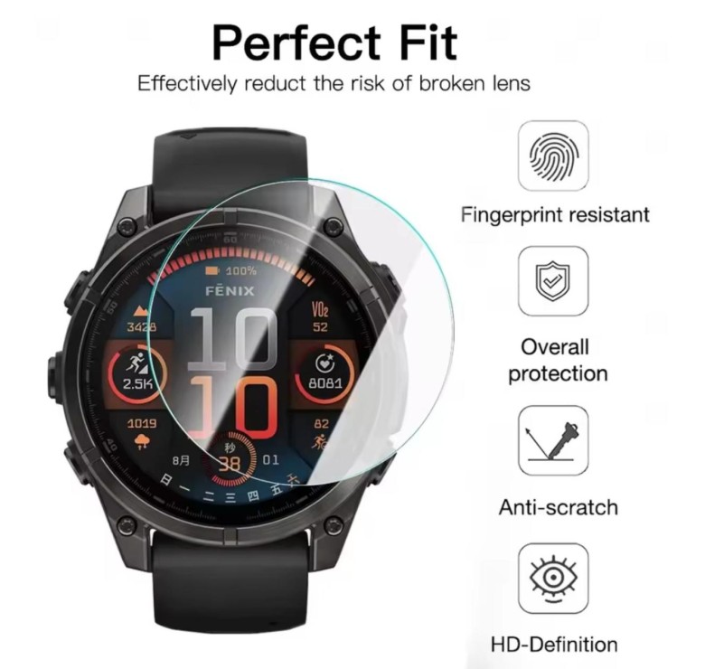 Захисне скло на годинник Garmin Fenix 8 \ 47mm