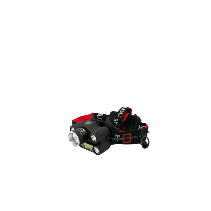 Фонарь налобный X-Balog BL-T64 / 2шт. 18650 / Черный