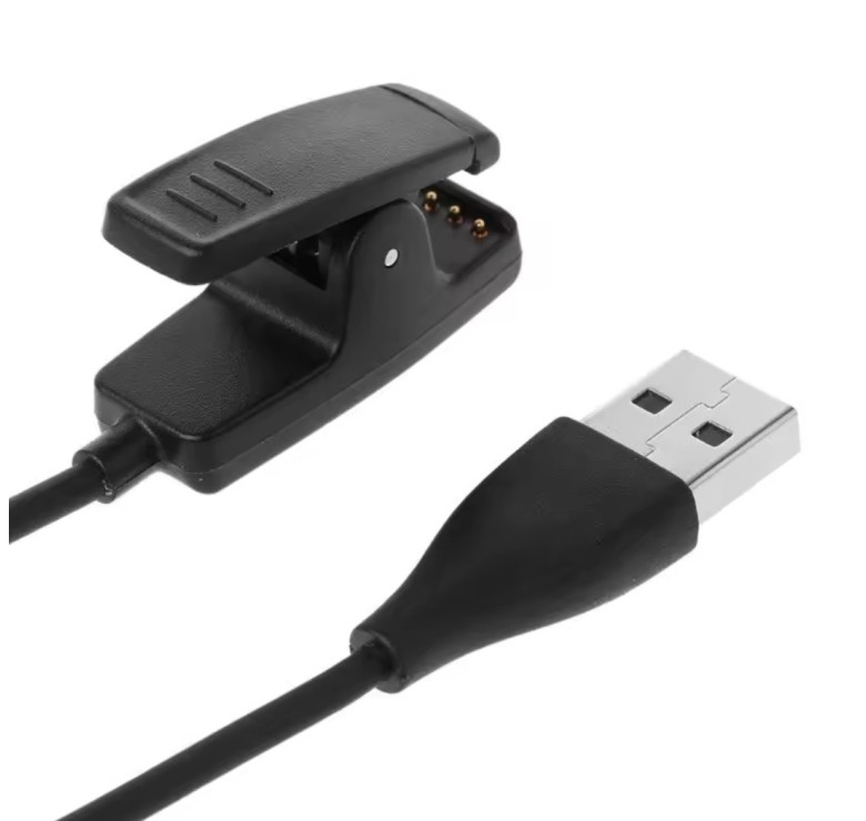 USB кабель для зарядки Garmin Forerunner 235/735XT/630/645/230. / 1м. / Черный