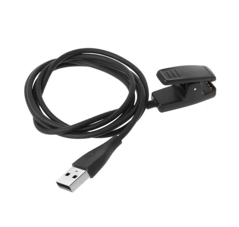USB кабель для заряджання Garmin Forerunner 235/735XT/630/645/230, 1м, чорний