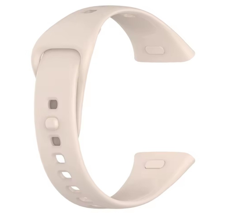 Силиконовый ремешок для Redmi Watch 3 / Слоновая кость