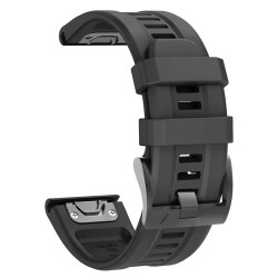 Ремінець QuickFit 22 мм. для годинників Garmin \ Чорний
