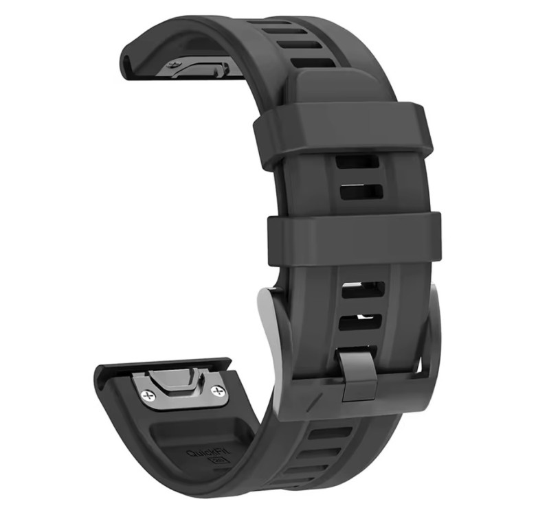Ремінець QuickFit 22 мм. для годинників Garmin \ Чорний