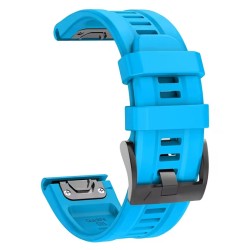 Ремінець QuickFit 22 мм. для годинників Garmin \ Блакитний