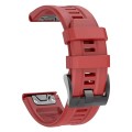Ремінець QuickFit 22 мм. для годинників Garmin \ Червоний