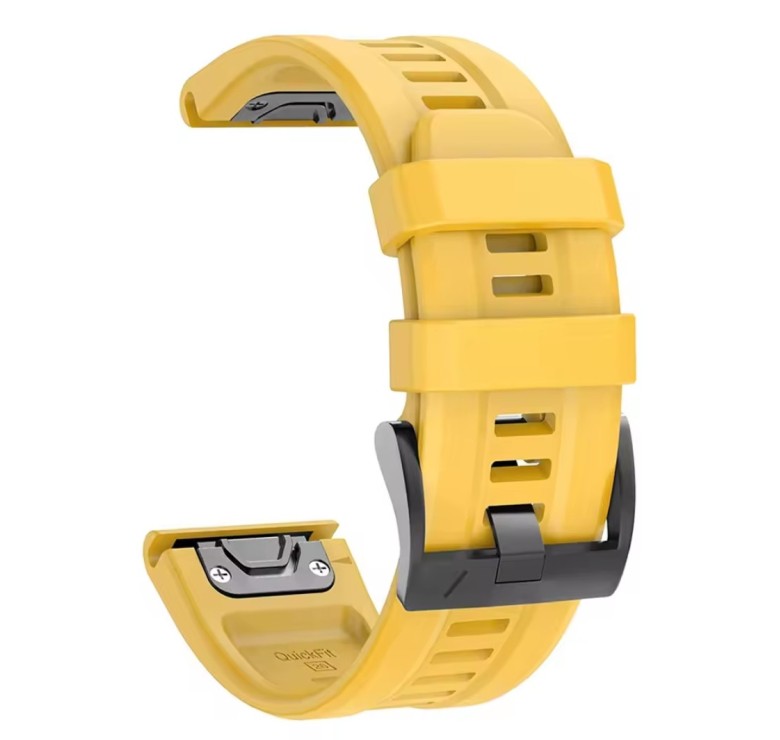 Ремінець QuickFit 22 мм. для годинників Garmin \ Жовтий