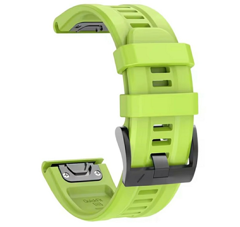 Ремінець QuickFit 22 мм. для годинників Garmin \ Салатовий