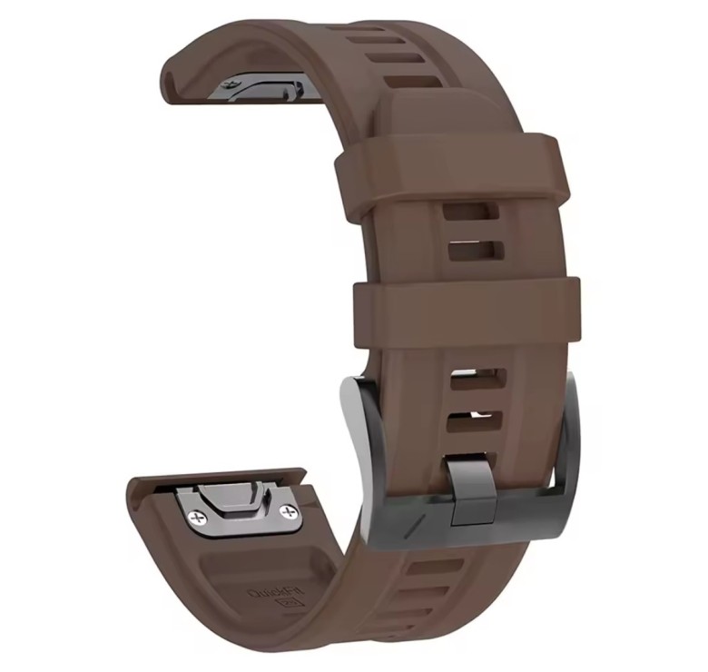 Ремінець QuickFit 22 мм. для годинників Garmin \ Коричневий