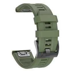 Ремінець QuickFit 22 мм. для годинників Garmin \ Зелений