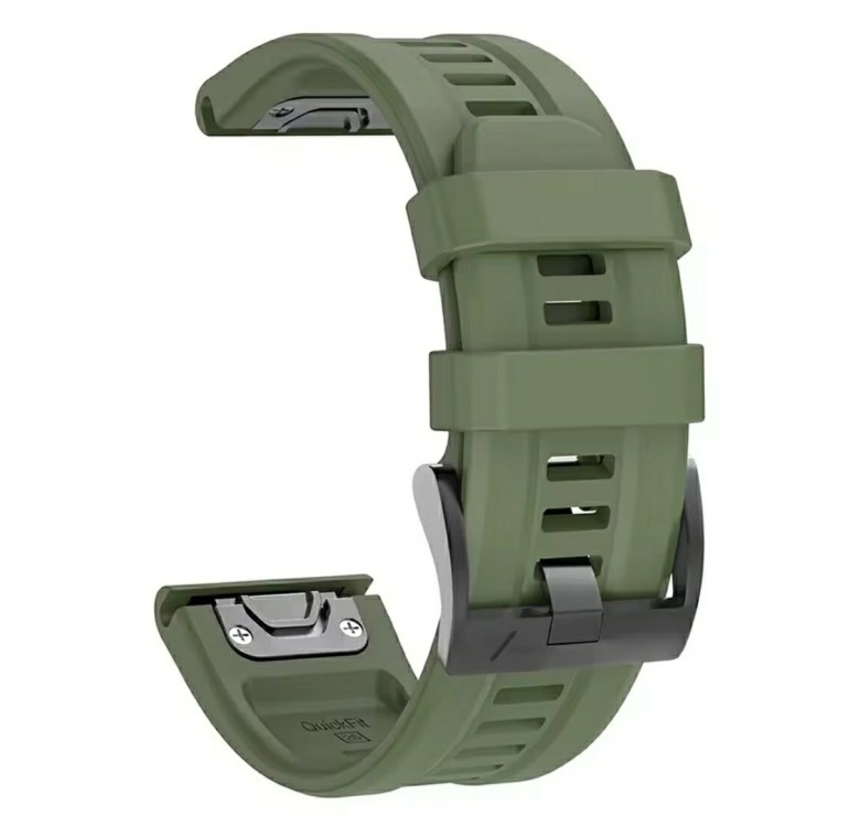 Ремінець QuickFit 22 мм. для годинників Garmin \ Зелений