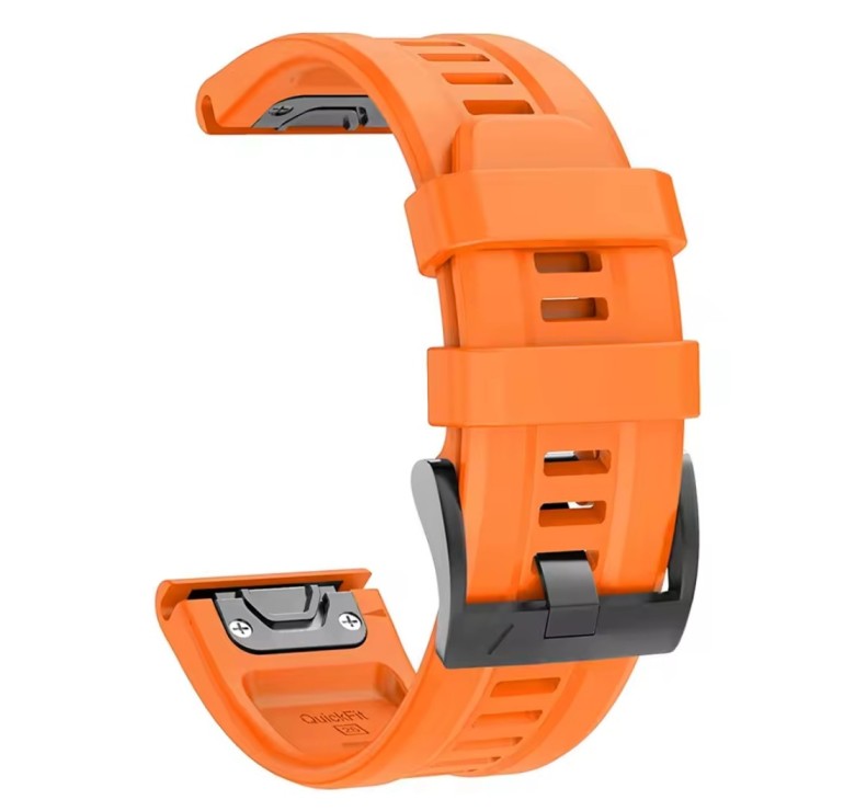 Ремінець QuickFit 22 мм. для годинників Garmin \ Помаранчевий
