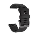 Ремінець QuickFit на годинник Garmin Fenix 8 \ 51mm \ Чорний