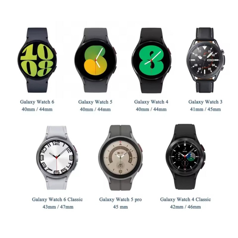 Бездротовий зарядний пристрій для Samsung Galaxy Watch 6, 6 Classic, 5, 5 Pro, 4, 3, Active 1/2 | Type-C, 50 см