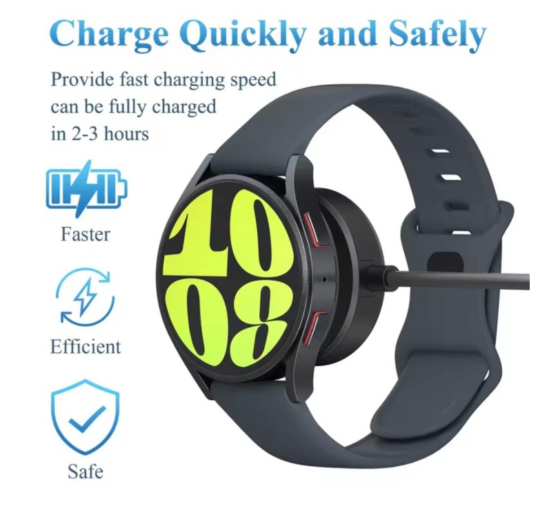 Зарядний пристрій Type-C для Samsung Galaxy Watch 3/4/5/6/Active 1/2 (50 см)