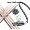 Кабель для захищених смартфонів USB - Type-C 10 mm. 1 метр / Сірий