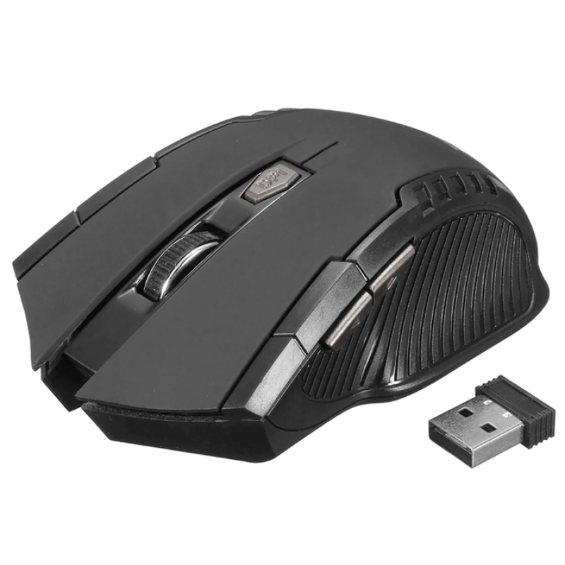 Беспроводная мышка Wireless Mouse G-698 / Компьютерная мышка беспроводная 2.4GHz / Черный
