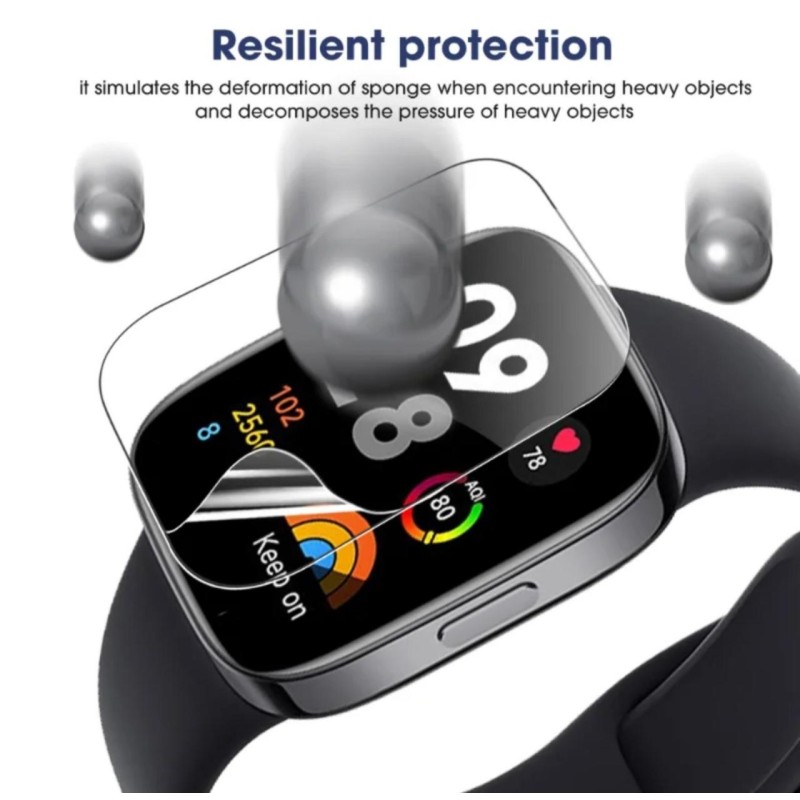 Захисна гідрогелева плівка для годинника Redmi Watch 3 Active / Прозора