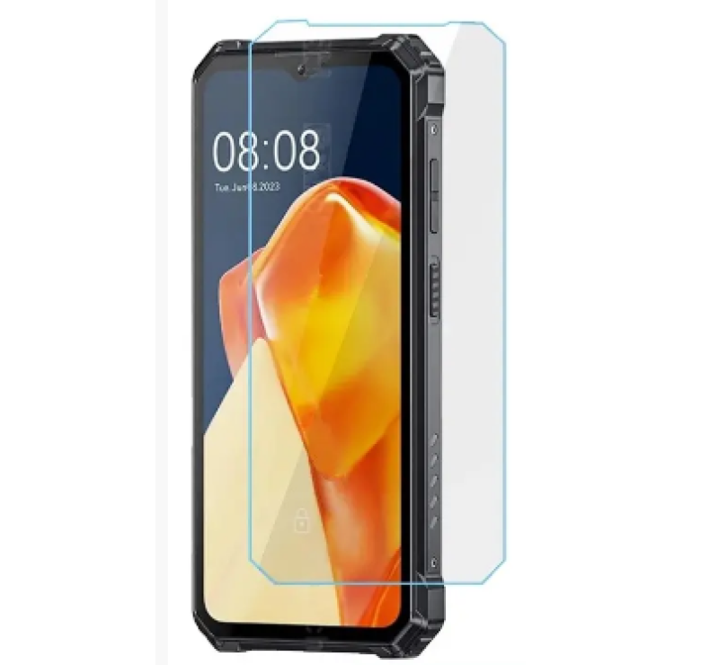 Закаленное защитное стекло на Oukitel WP27 (вигляд 2) / Прозрачное