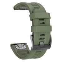 Ремешок 26 мм. для часов Garmin Quatix 7X, 7Pro, 7X (51mm), Enduro \ Зеленый