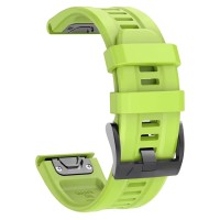Ремешок 26 мм. для часов Garmin Quatix 7X, 7Pro, 7X (51mm), Enduro \ Салатовый