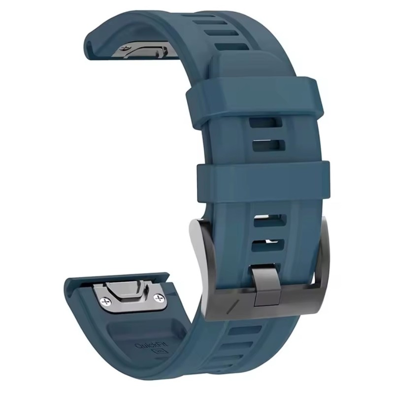 Ремінець 26 мм. для годинника Garmin Quatix 7X, 7Pro, 7X (51mm), Enduro \ Синій