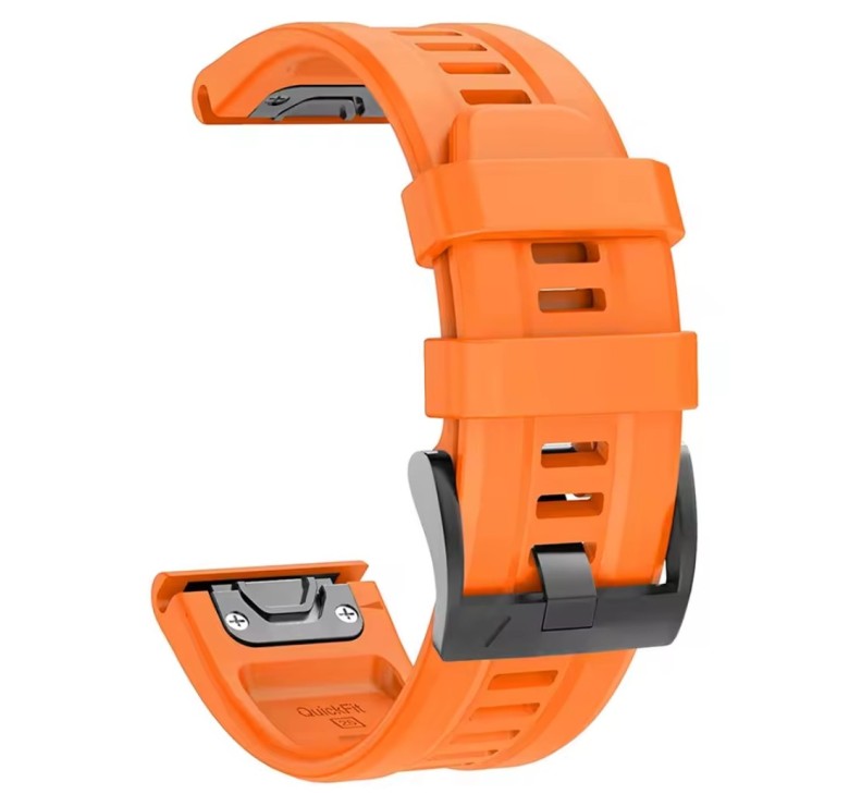 Ремешок 26 мм. для часов Garmin Quatix 7X, 7Pro, 7X (51mm), Enduro \ Оранжевый
