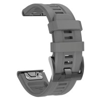 Ремешок 26 мм. для часов Garmin Quatix 7X, 7Pro, 7X (51mm), Enduro \  Серый