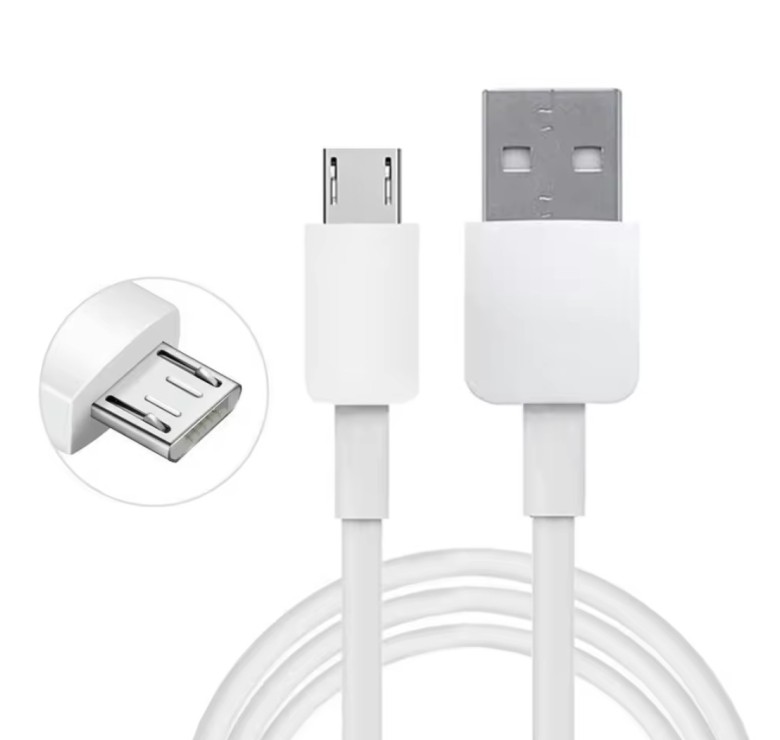Кабель Micro - USB для смартфонов \ 1,3 метра \ Белый
