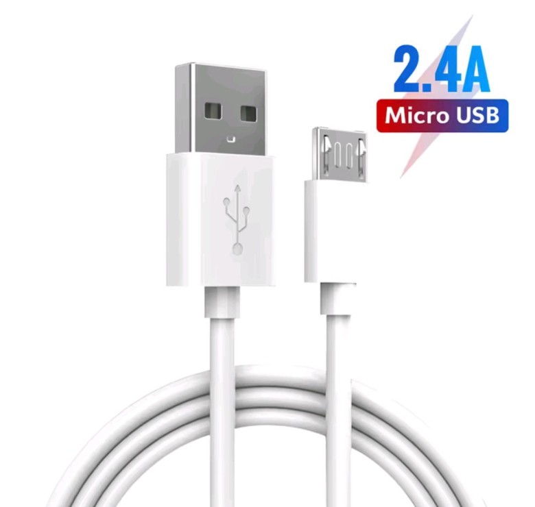 Кабель Micro - USB для смартфонов \ 1,3 метра \ Белый