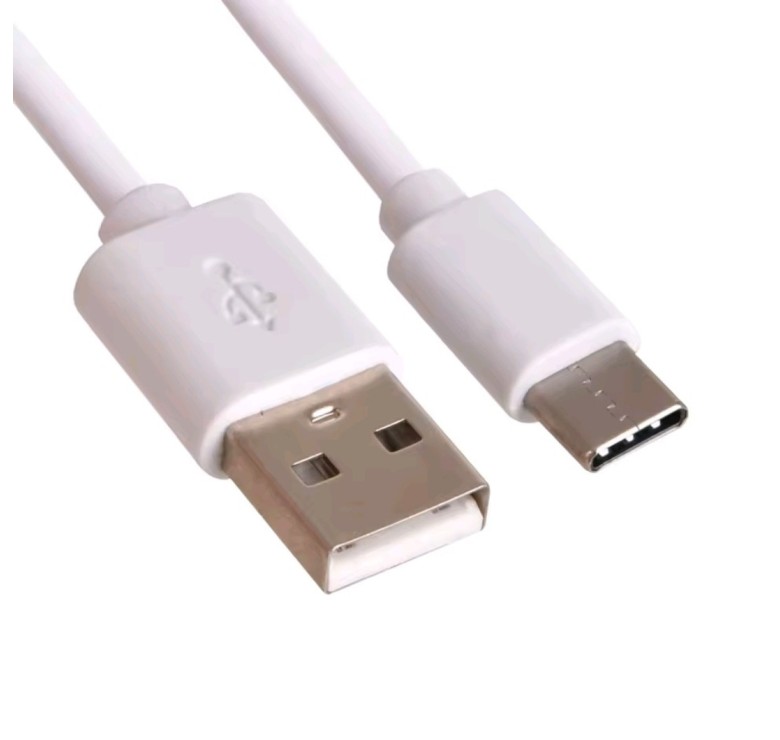 Кабель Type-c - USB для быстрой зарядки смартфонов \ 1,3 метра \ Белый