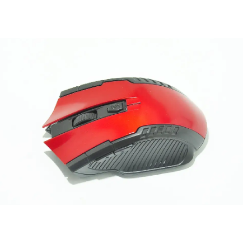 Бездротова мишка Wireless Mouse G-698 / Комп'ютерна мишка бездротова 2.4GHz / Чорний + Червоний