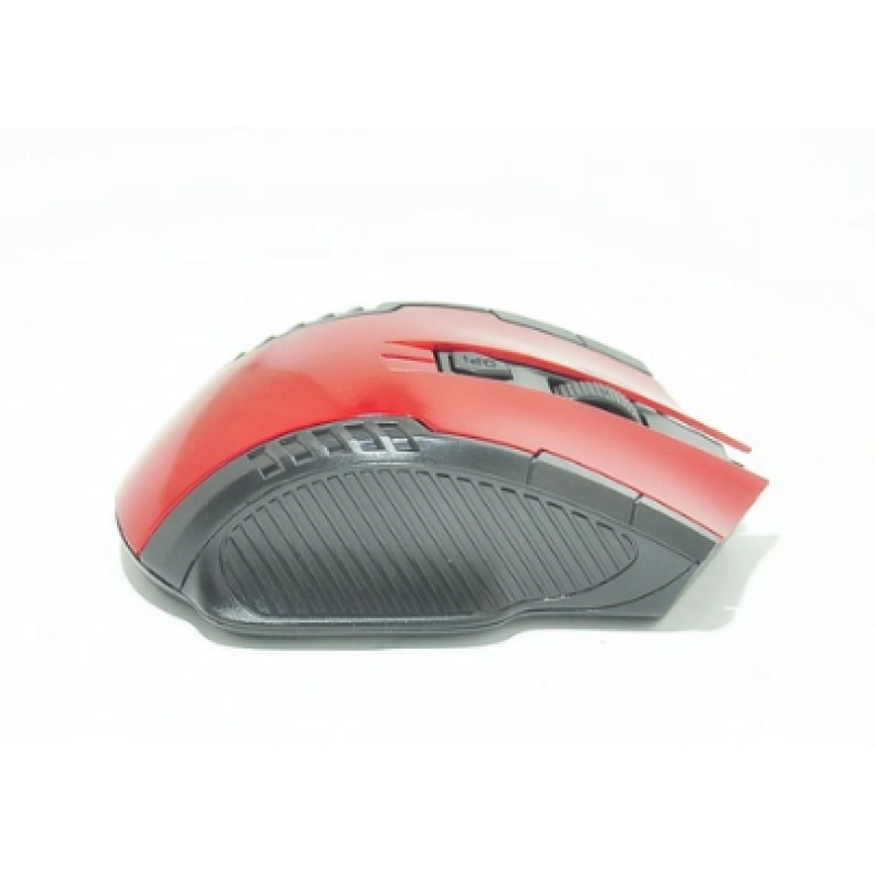 Бездротова мишка Wireless Mouse G-698 / Комп'ютерна мишка бездротова 2.4GHz / Чорний + Червоний