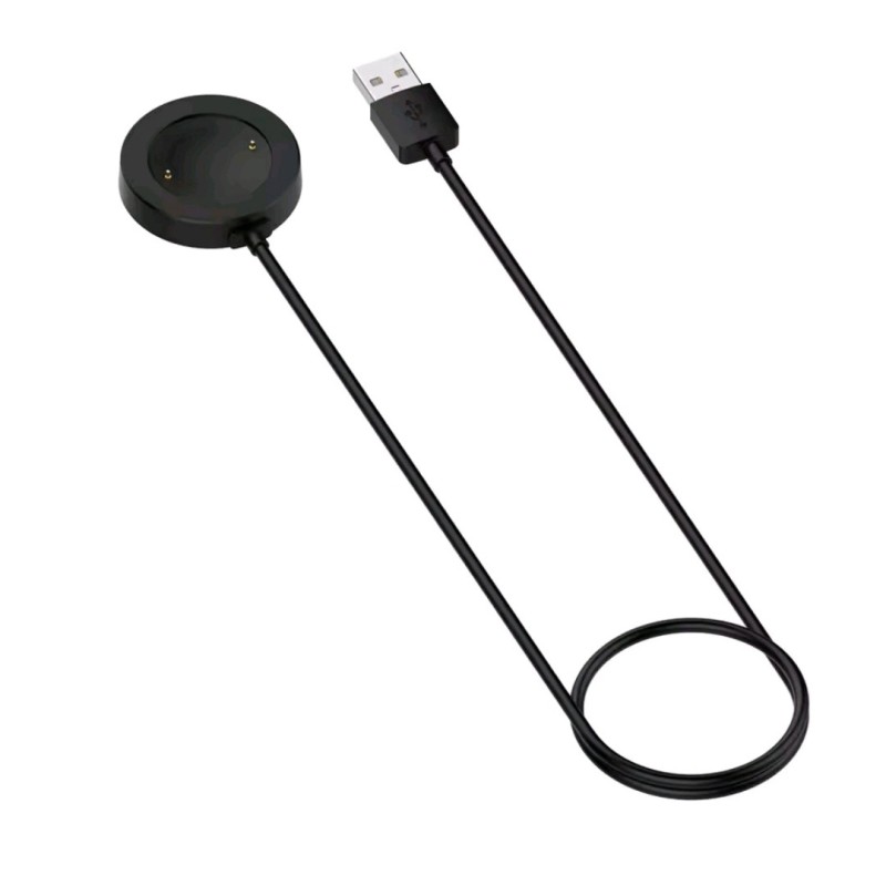 Магнитный USB кабель на смарт-часы Huawei Watch GT / GT2 / GT2e / 100 см. / Черный