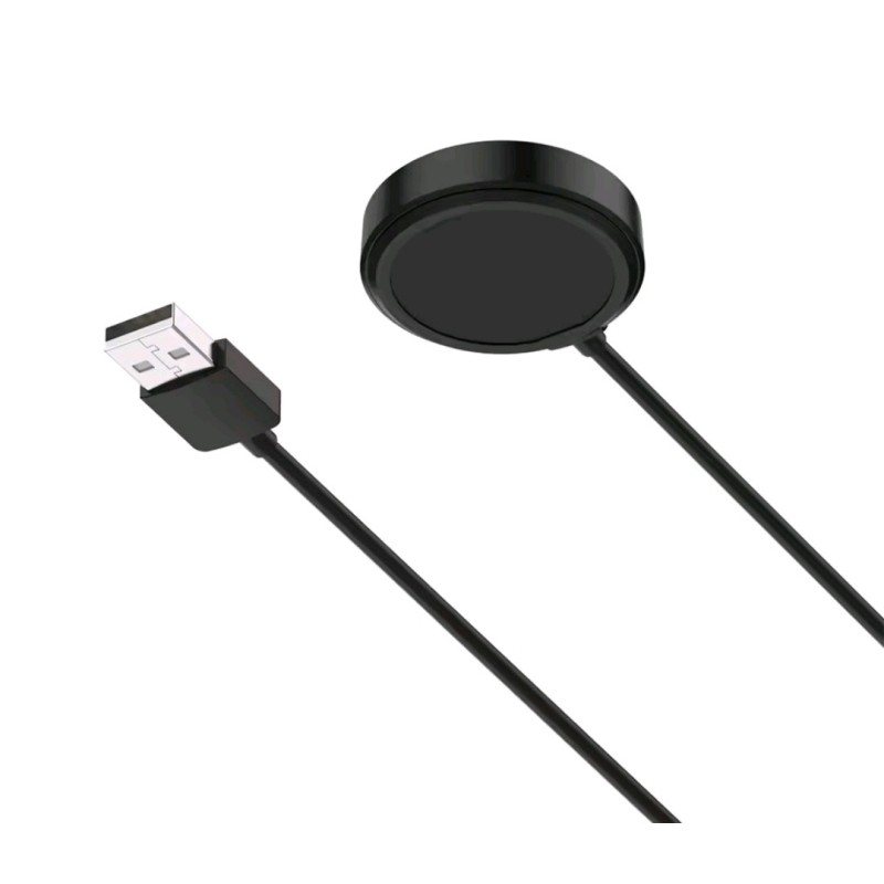 Магнитный USB кабель на смарт-часы Huawei Watch GT / GT2 / GT2e / 100 см. / Черный